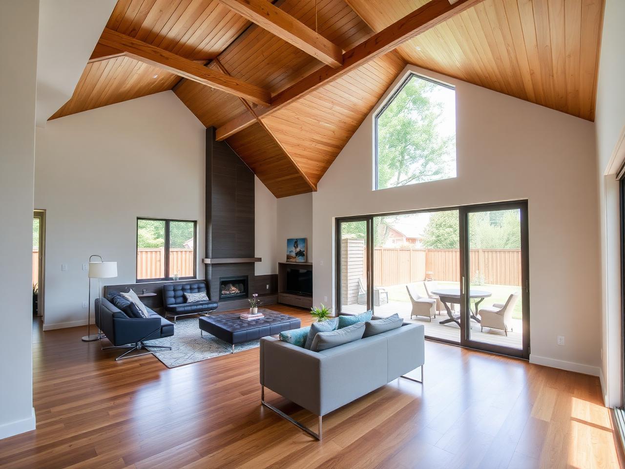 Vaulted Great-Room Addition